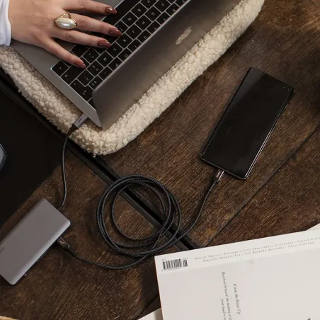 Hub USB-C 9 en 1 Gris anthracite - AKASHI - ALT28307