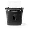 Destructeur de papier 6 feuilles A4 300W 12L Noir - NEDIS - PASH120BKA4