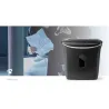Destructeur de papier 6 feuilles A4 300W 12L Noir - NEDIS - PASH120BKA4