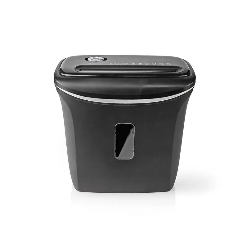 Destructeur de papier 6 feuilles A4 300W 12L Noir - NEDIS - PASH120BKA4