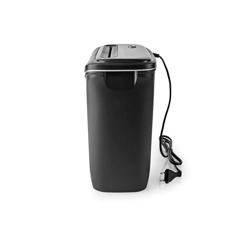 Destructeur de papier 6 feuilles A4 300W 12L Noir - NEDIS - PASH120BKA4