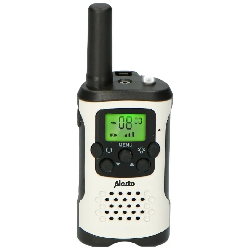 Talkie-walkie 7 km Blanc/Noir - ALECTO - FR175
