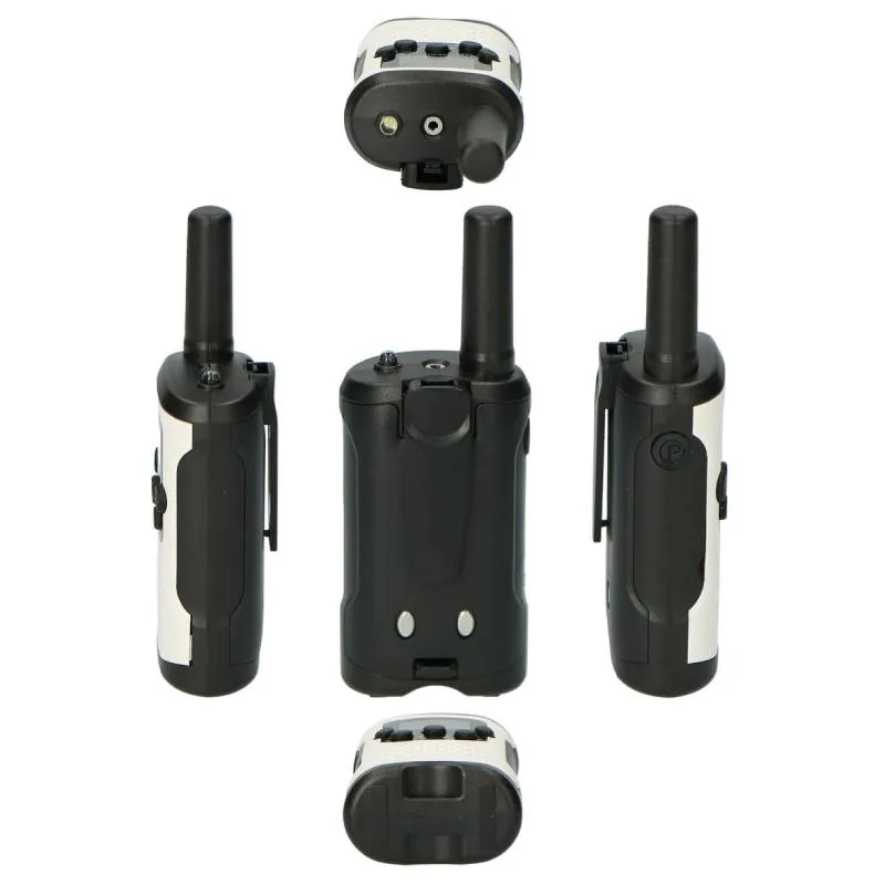 Talkie-walkie 7 km Blanc/Noir - ALECTO - FR175