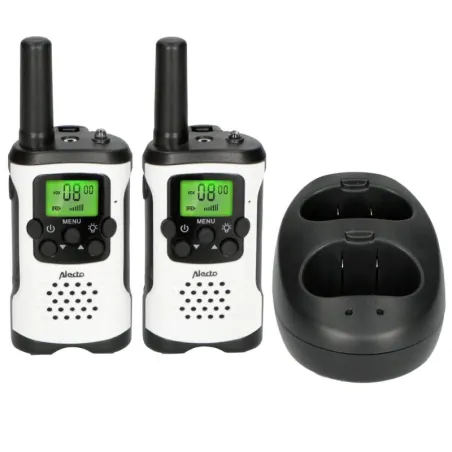 Talkie-walkie 7 km Blanc/Noir - ALECTO - FR175