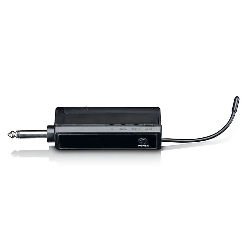 Microphone sans fil avec récepteur 6,3 mm Noir - LENCO - MCW011BK