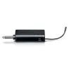 Set de 2 microphones sans fil avec récepteur 6,3 mm Noir - LENCO - MCW020BK