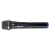 Set de 2 microphones sans fil avec récepteur 6,3 mm Noir - LENCO - MCW020BK