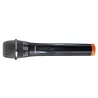 Set de 2 microphones sans fil avec récepteur 6,3 mm Noir - LENCO - MCW020BK