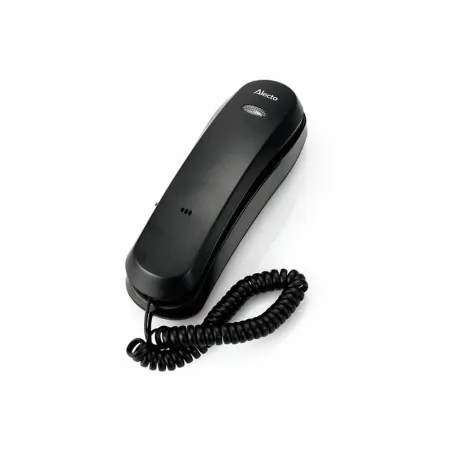 Téléphone filaire fixe simple avec touches mémoire Noir - ALECTO - CW10