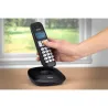 Téléphone sans fil Dect 1 combiné Écran LCD Noir - PROFOON - PDX1100