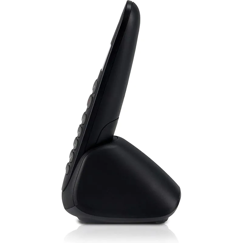 Téléphone sans fil Dect 1 combiné Noir - PROFOON - PDX300