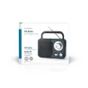 Radio FM portable Bluetooth écran LCD 1,77" Noir - NEDIS - RDFM2225BK