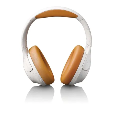 Casque sans fil Bluetooth avec réduction de bruit active Gris/Blanc - LENCO - HPB-830GY