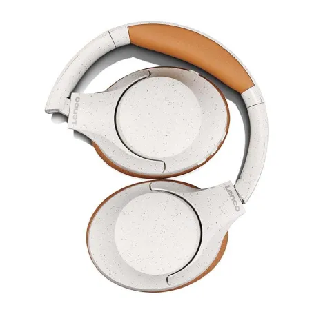 Casque sans fil Bluetooth avec réduction de bruit active Gris/Blanc - LENCO - HPB-830GY