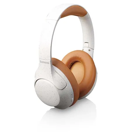 Casque sans fil Bluetooth avec réduction de bruit active Gris/Blanc - LENCO - HPB-830GY
