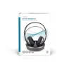 Casque TV sans fil RF Argent/Noir - NEDIS - HPRF210BK