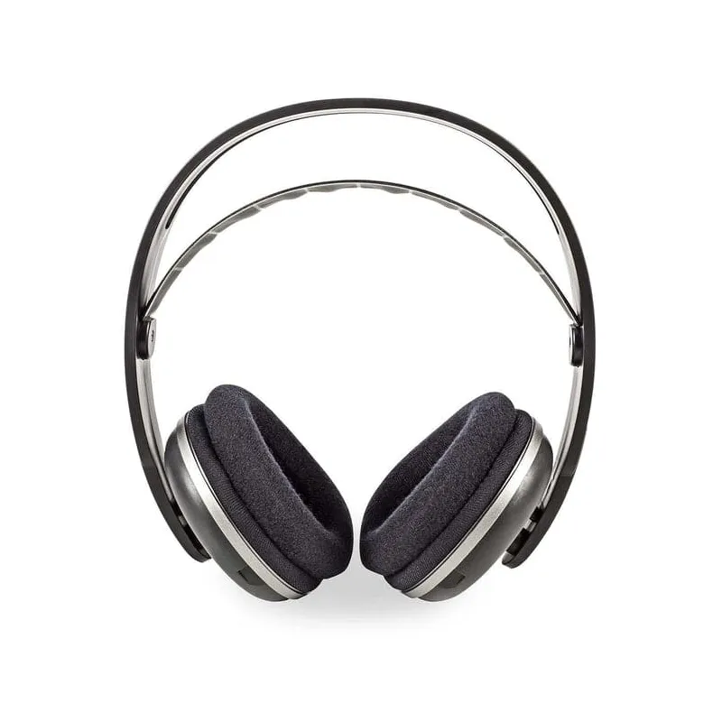 Casque TV sans fil RF Argent/Noir - NEDIS - HPRF210BK