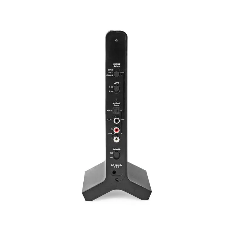 Casque TV sans fil RF 2.4 GHz Noir - NEDIS - HPRF321BK