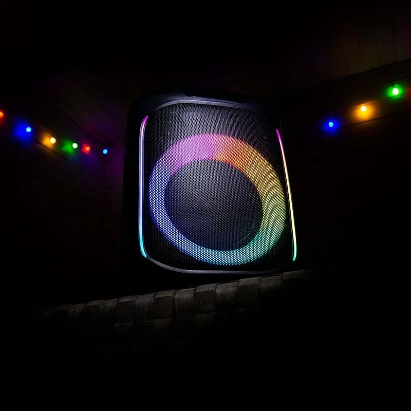 Enceinte bluetooth 100W avec micro sans fil Noir - LENCO - PA101BK