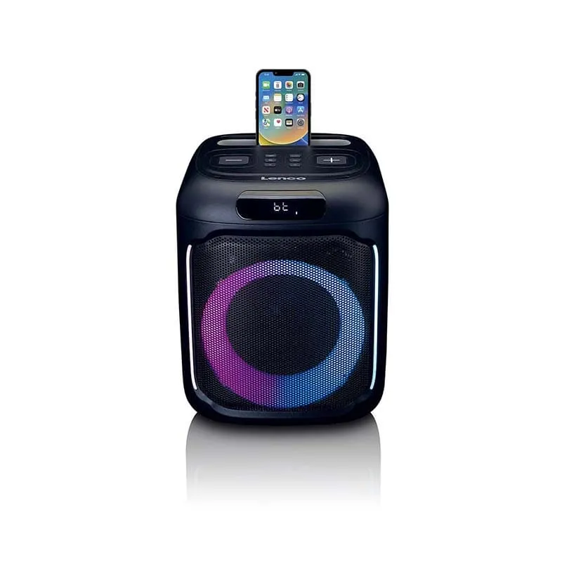 Enceinte bluetooth 100W avec micro sans fil Noir - LENCO - PA101BK