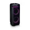 Enceinte bluetooth avec effets lumineux LED 100W Noir - LENCO - PA210BK