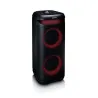Enceinte bluetooth avec effets lumineux LED 100W Noir - LENCO - PA210BK