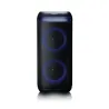 Enceinte bluetooth avec effets lumineux LED 100W Noir - LENCO - PA210BK