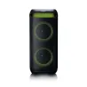 Enceinte bluetooth avec effets lumineux LED 100W Noir - LENCO - PA210BK