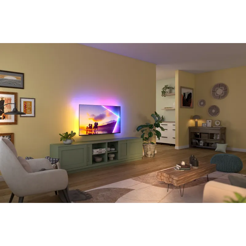 TV QLED - PHILIPS - 126cm - 4K - 60HZ - Smart TV - Ambilight - 50PUS8550/12