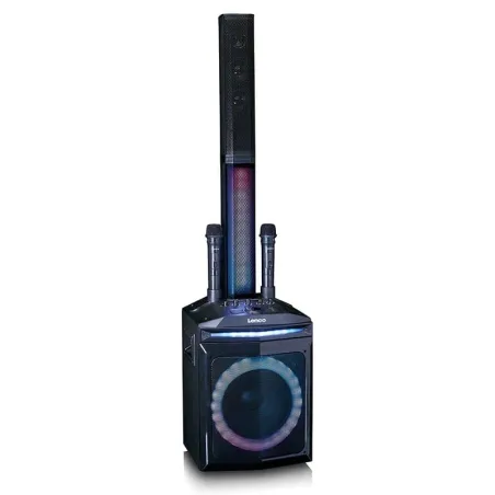 Enceinte bluetooth 100W avec 2 microphones sans fil Noir - LENCO - PA220BK
