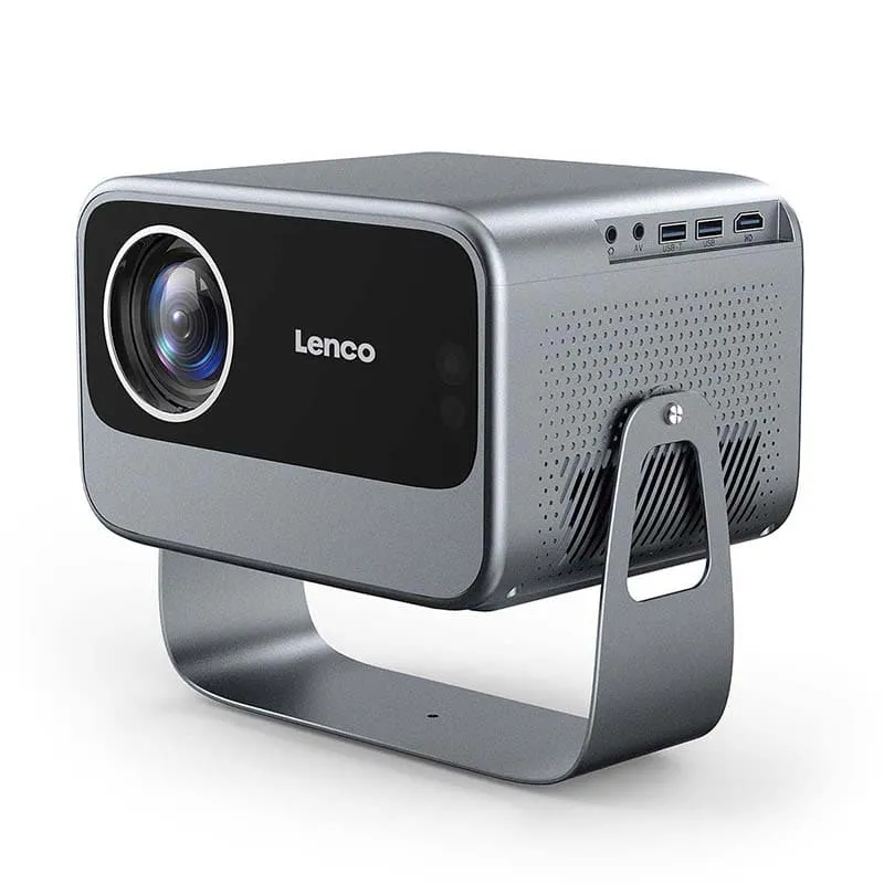 Vidéo projecteur LCD Full HD 1080P Wi-Fi 300 ANSI Lumens Noir - LENCO - LPJ960SI