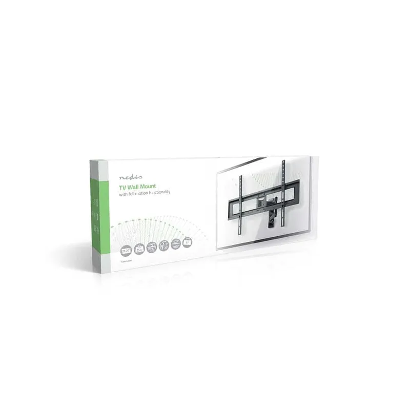 Support mural TV orientable et inclinable 37-70" Noir - NEDIS - TVWM1550BK