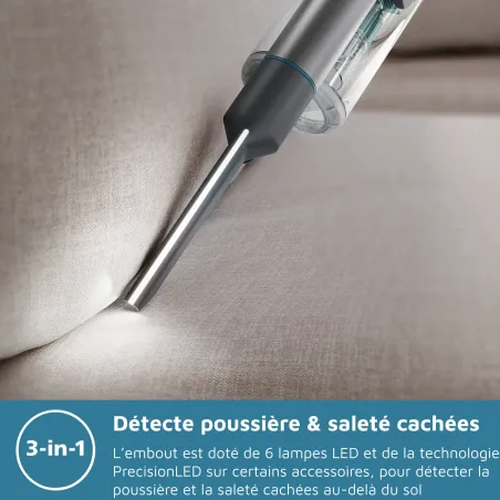 Aspirateur balai sans fil Série 8000 PowerCyclone 12 Aqua noir - PHILIPS - XC8057/1