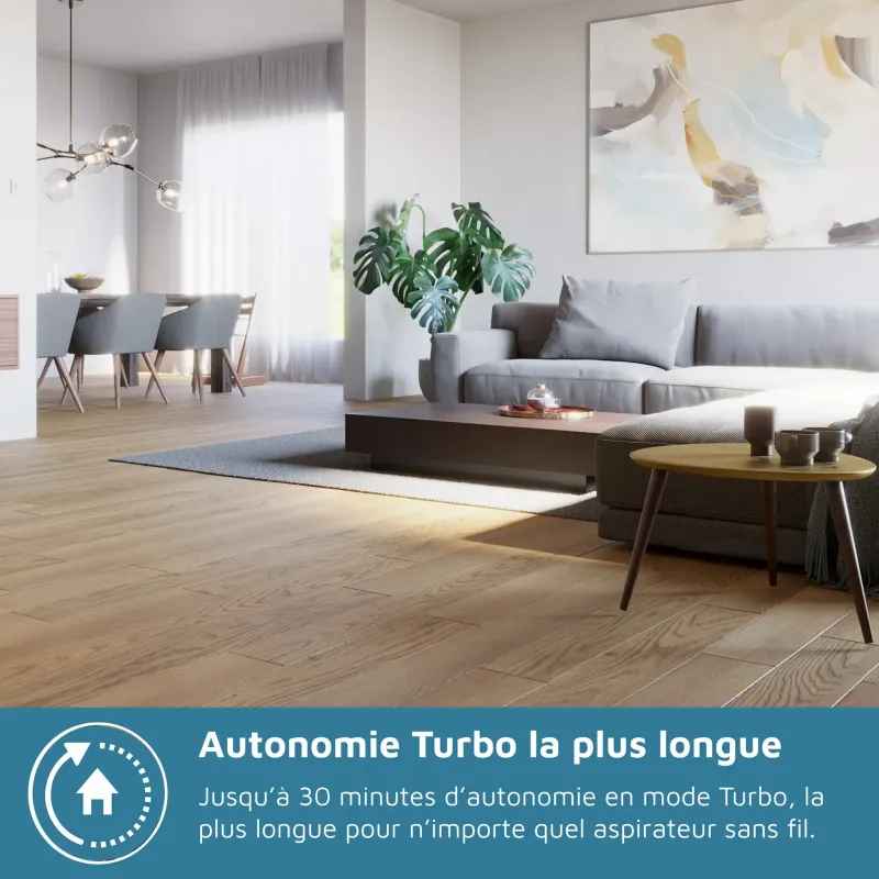 Aspirateur balai sans fil Série 8000 PowerCyclone 12 Aqua noir - PHILIPS - XC8057/1