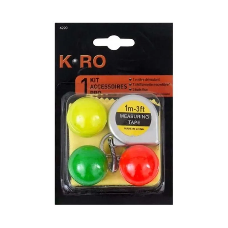 Kit multi accessoires de pétanque - K-RO - 6220