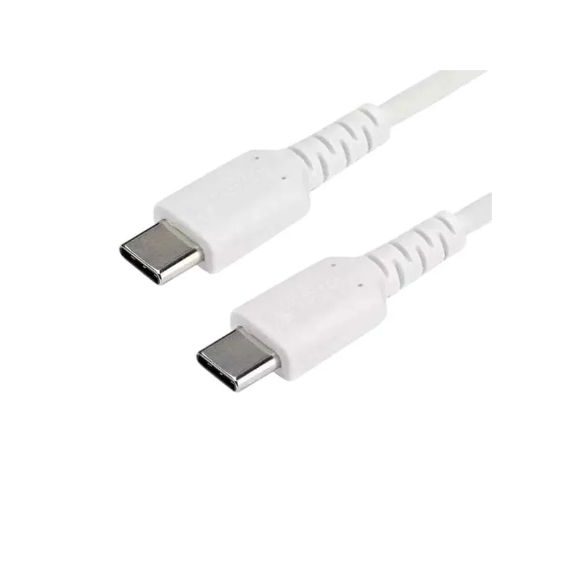 Câble de charge USB-C vers USB-C 1m Blanc - VORTEX - CAB1CCWHT