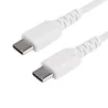 Câble de charge USB-C vers USB-C 1m Blanc - VORTEX - CAB1CCWHT