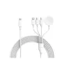 Câble de charge 4 en 1 USB-C 2m Blanc - VORTEX - CAB4T
