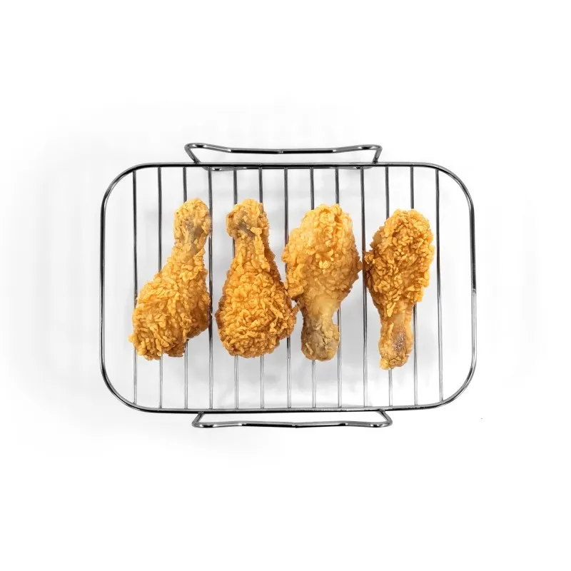 Grille universelle pour friteuse à air 20×12×8 cm Inox - KITCHENCOOK - GRILL20I