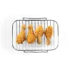 Grille universelle pour friteuse à air 20×12×8 cm Inox - KITCHENCOOK - GRILL20I