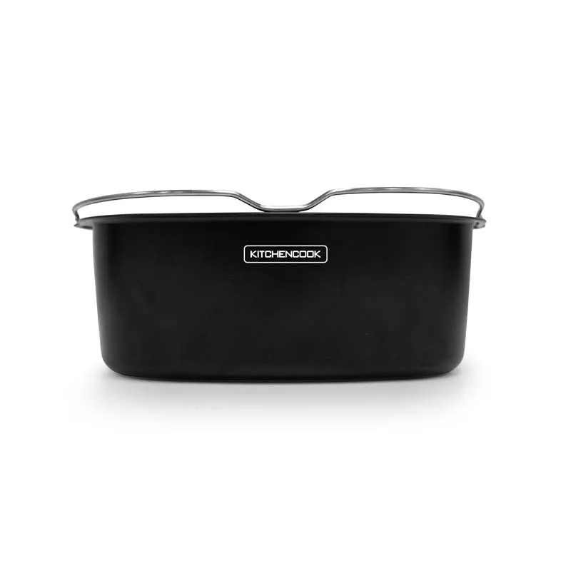 Panier pour friteuse à air 21×22×7 cm Inox - KITCHENCOOK - PANIER20C