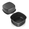 Panier pour friteuse à air 21×22×7 cm Inox - KITCHENCOOK - PANIER20C
