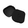 Set de 2 paniers carrés en silicone 21 cm Noir - KITCHENCOOK - SILIPOTSQUAREBLK