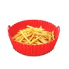 Set de 2 moules ronds en silicone 20 cm Rouge - KITCHENCOOK - SILIROUND2RED