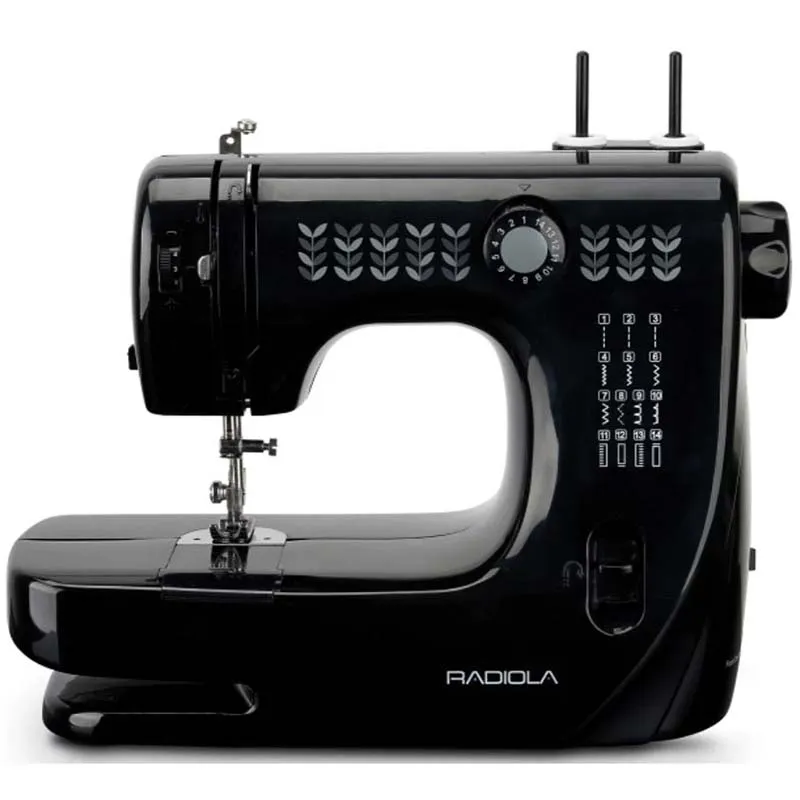 Machine à coudre 9W 14 points Noir - RADIOLA - RAMAC14