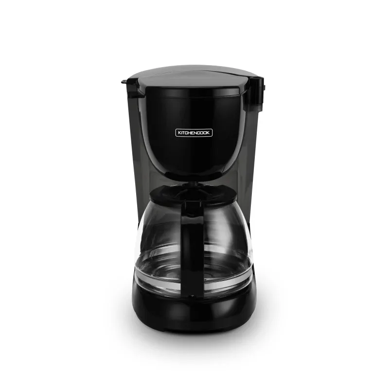 Cafetière filtre 10 tasses 750W 1,25L  Noir - KITCHENCOOK - COSYCOFFEE