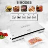 Machine sous vide avec coupe-rouleau 125W Blanc - KITCHENCOOK - AIRPROTECT300