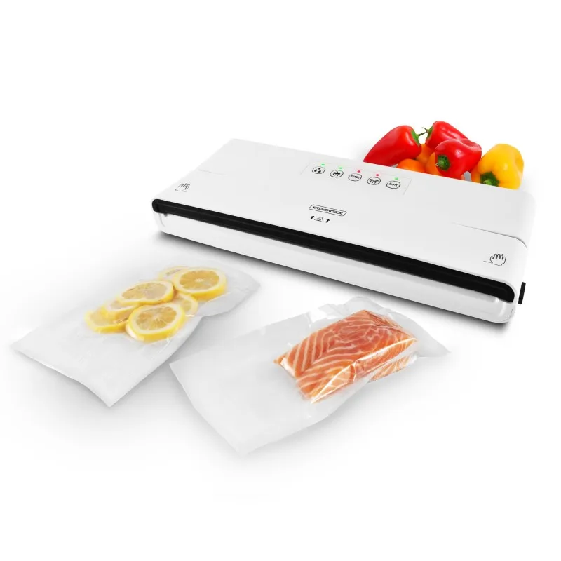 Machine sous vide avec coupe-rouleau 125W Blanc - KITCHENCOOK - AIRPROTECT300