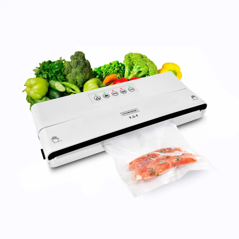 Machine sous vide avec coupe-rouleau 125W Blanc - KITCHENCOOK - AIRPROTECT300