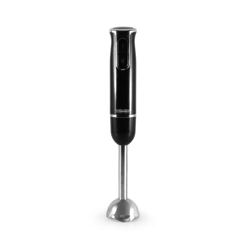 Mixeur plongeant pied inox 600W Noir - KITCHENCOOK - HANDXBLACK